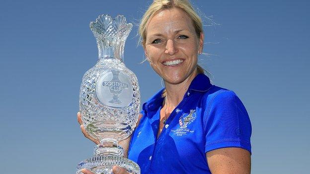 Europe Solheim Cup captain Carin Koch