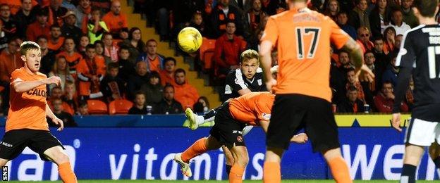 Greg Stewart scores for Dundee