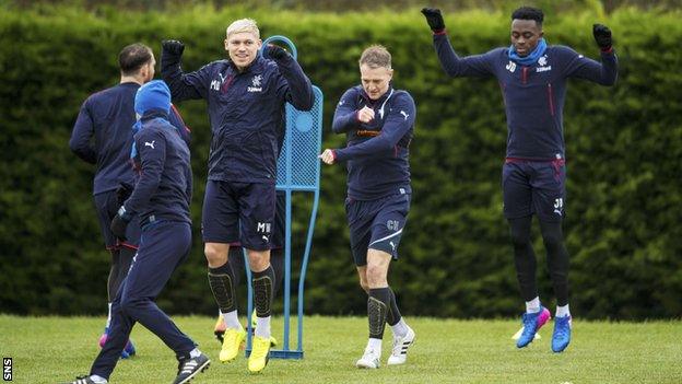 Rangers training