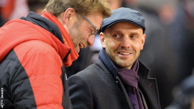 Paul Tisdale and Jurgen Klopp