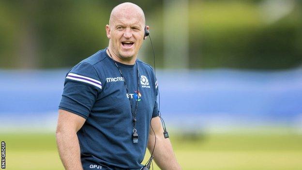 Scotland head coach Gregor Townsend