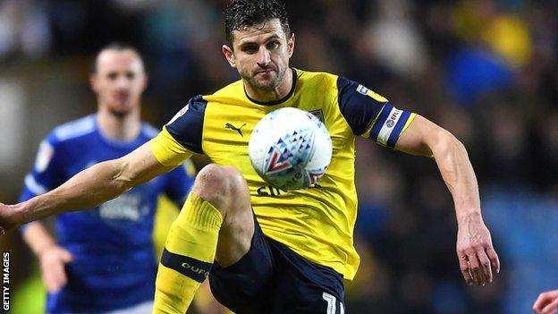 Oxford United captain John Mousinho