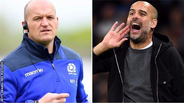 Gregor Townsend and Pep Guardiola