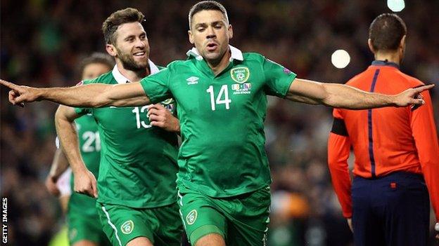 Republic of Ireland forward Jon Walters