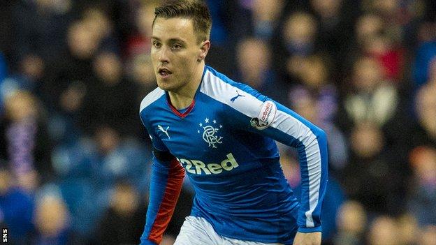 Rangers forward Barrie McKay