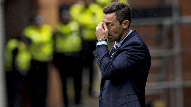 Rangers manager Pedro Caixinha