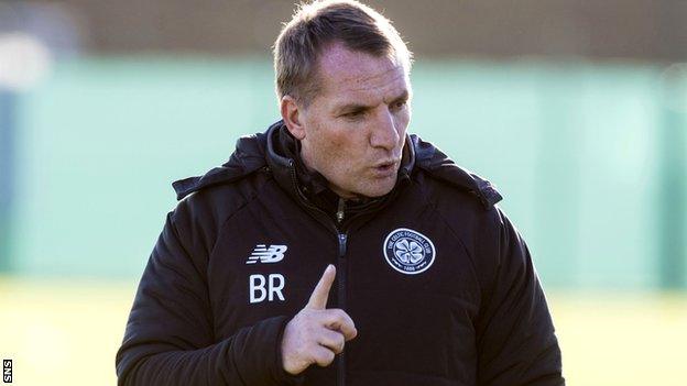 Celtic manager Brendan Rodgers