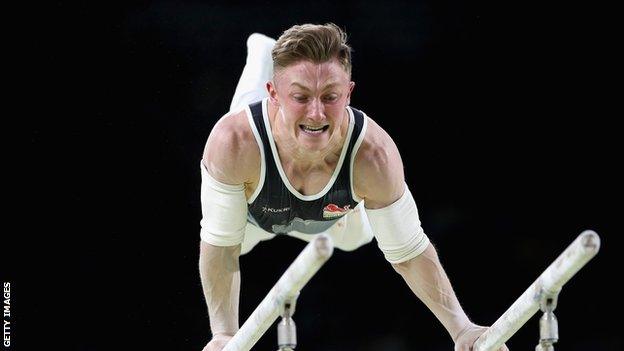 Gymnast Nile Wilson