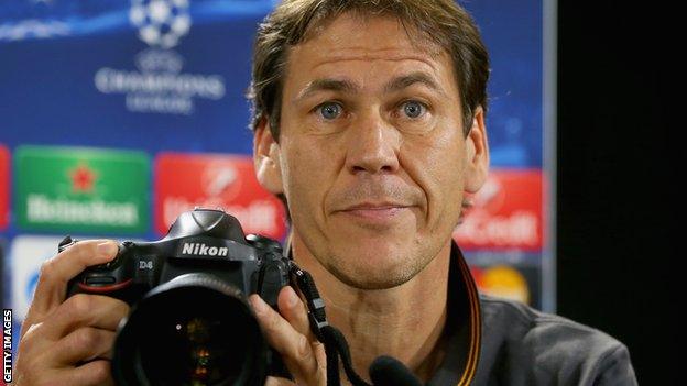 Lyon manager, Rudi Garcia