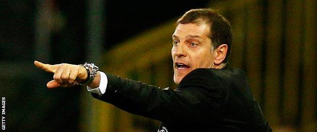 West Ham boss Slaven Bilic