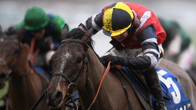 Potters Corner and jockey Jack Tudor won the real world Welsh National in 2019