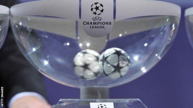 Champions League draw