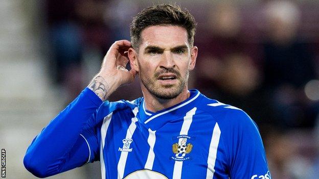 Kilmarnock striker Kyle Lafferty