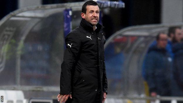 Dundee manager Neil McCann