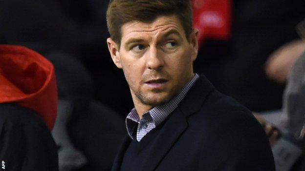 Former Liverpool captain Steven Gerrard