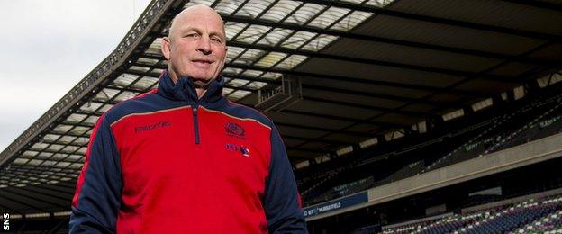 Scotland head coach Vern Cotter