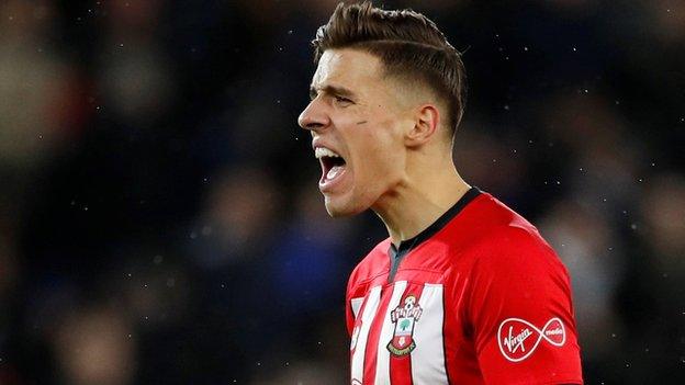 Southampton defender Jan Bednarek