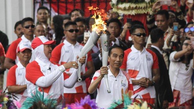 Indonesian President Joko Widodo