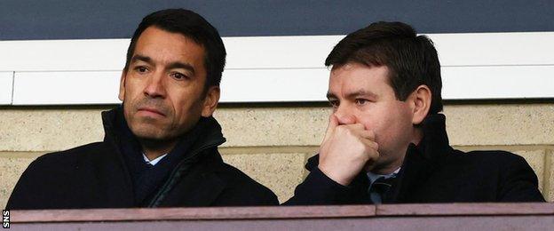 Giovanni van Bronckhorst and Ross Wilson