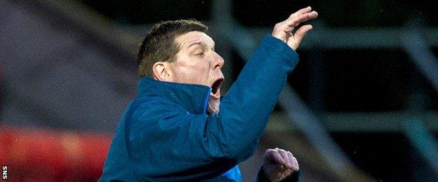 St Johnstone manager Tommy Wright