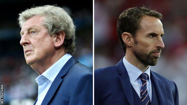 Roy Hodgson and Gareth Southgate