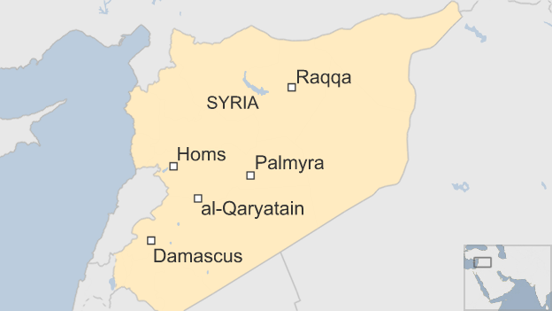 Map of Syria