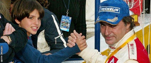 Carlos Sainz Jr and Carlos Sainz Sr