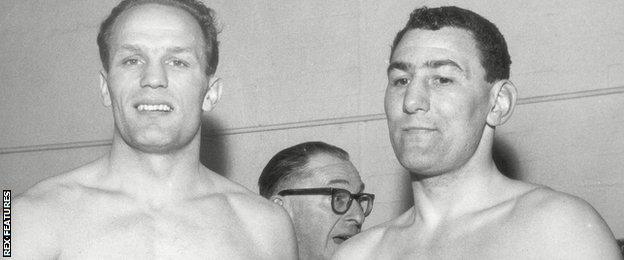 Henry Cooper and Joe Erskine