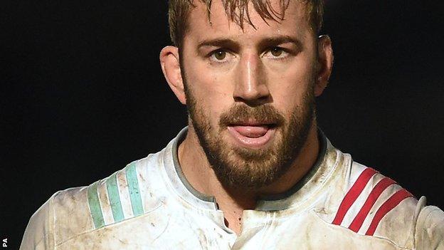 Chris Robshaw captained England 42 times