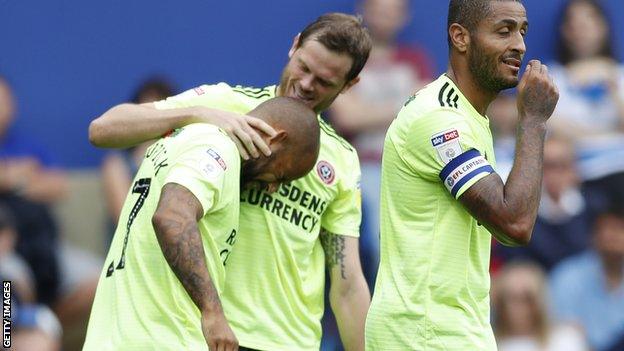 David McGoldrick celebrates