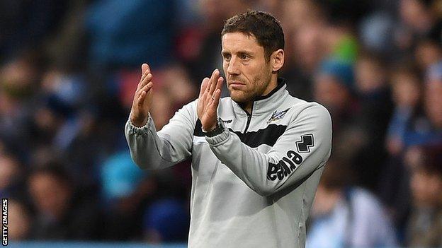 Port Vale caretaker manager Michael Brown