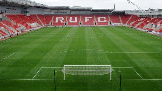 Rotherham's New York Stadium