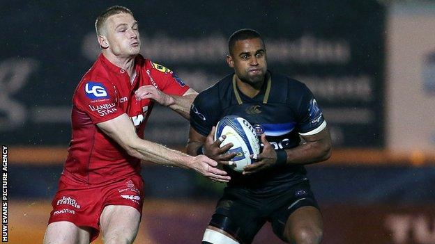 Wales wing Aled Brew played four seasons for Bath