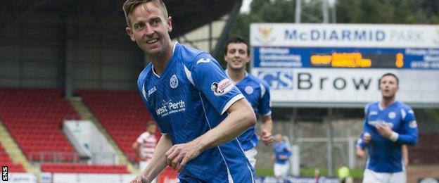 Steven MacLean is Saints' top scorer this season with nine goals