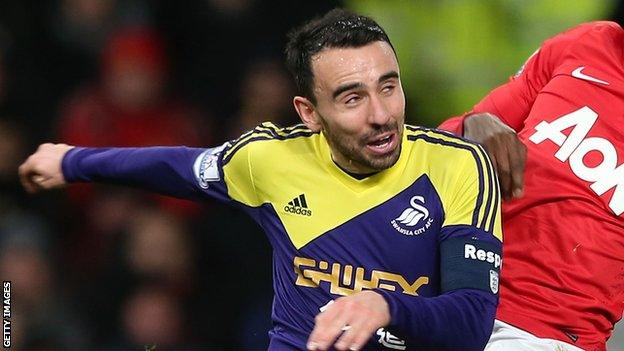 Leon Britton first joined Swansea City in 2002