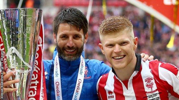 Danny Cowley's Lincoln City have never lost a game in which Elliott Whitehouse has scored