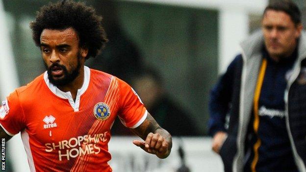 Junior Brown made a surprise appearance on the bench in the League One play-off final at Wembley but did not come on