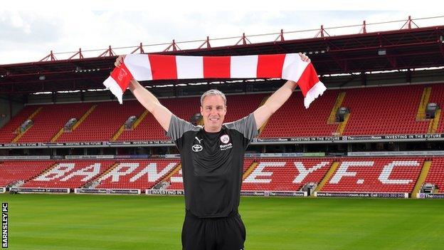 New Barnsley boss Michael Duff