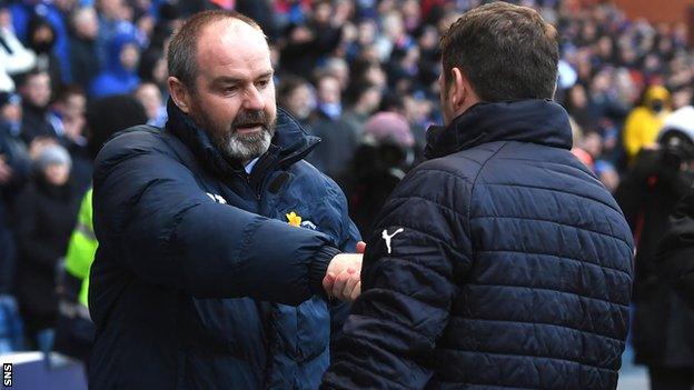 Steve Clarke and Graeme Murty