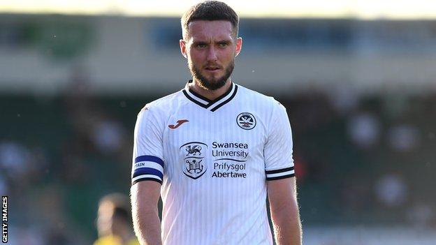 Matt Grimes has played 157 games for Swansea since joining from Exeter in 2015