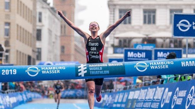 Non Stanford picked up her first WTS win in more than three years with victory in Hamburg in July