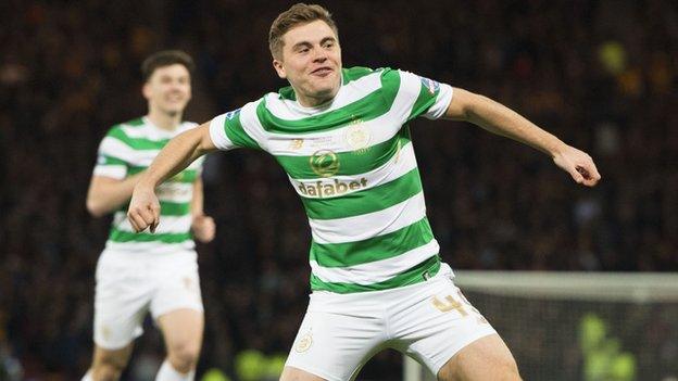 Celtic attacker James Forrest