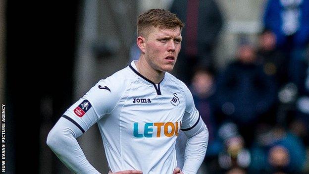 Swansea City defender Alfie Mawson