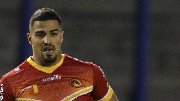 Fouad Yaha has scored 61 tries in 100 appearances for Catalans Dragons