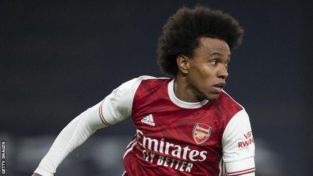 Willian joined Arsenal on a three-year deal last summer