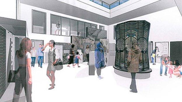 Artist's impression of Gairloch Museum