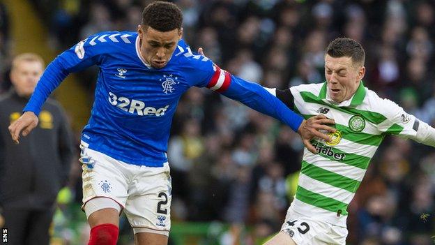 James Tavernier and Callum McGregor