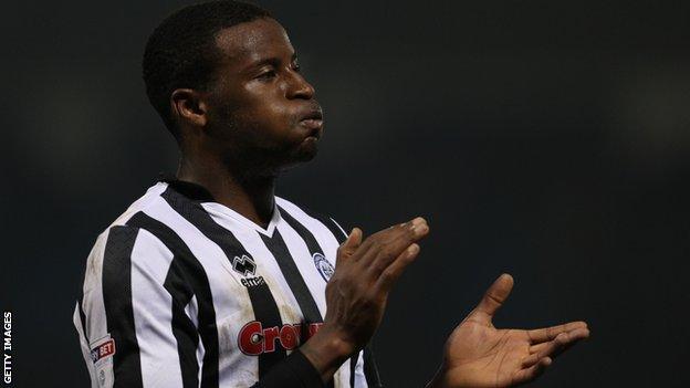 Donervon Daniels in action for Rochdale