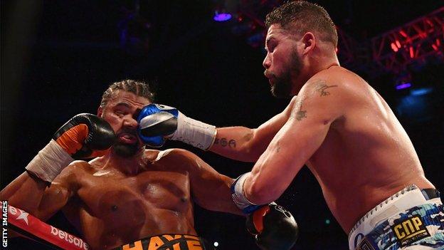 David Haye and Tony Bellew