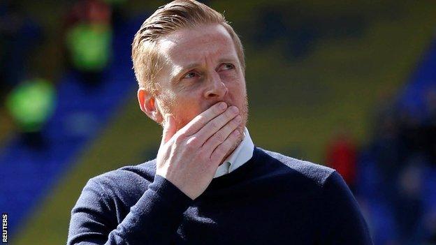 Garry Monk was appointed Birmingham City manager in March 2018